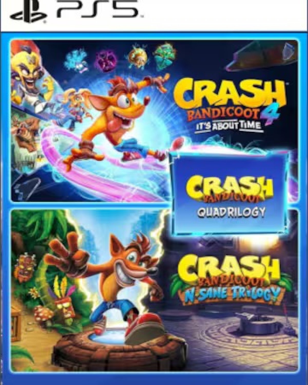 Crash Bandicoot: Quadriliogy Bundle
